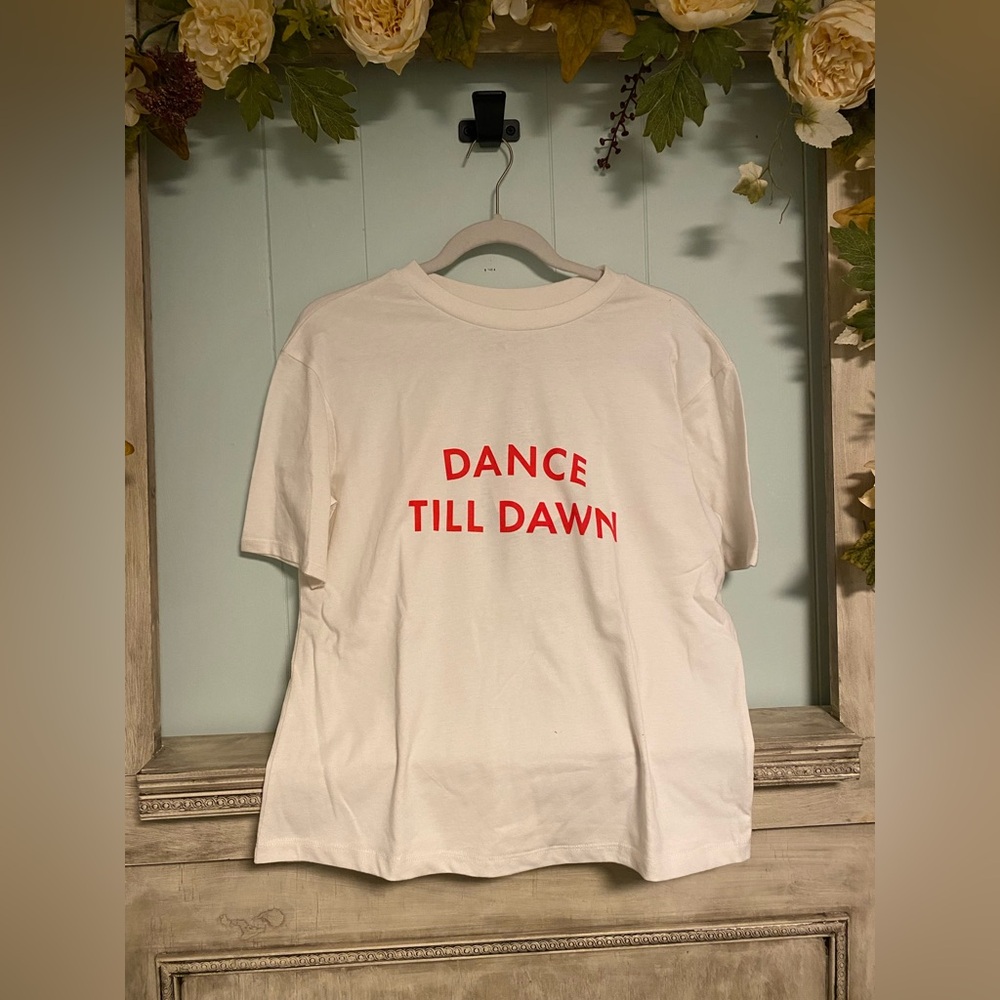 NWT kate spade x Target T-shirt Dance Till Dawn' Size XS